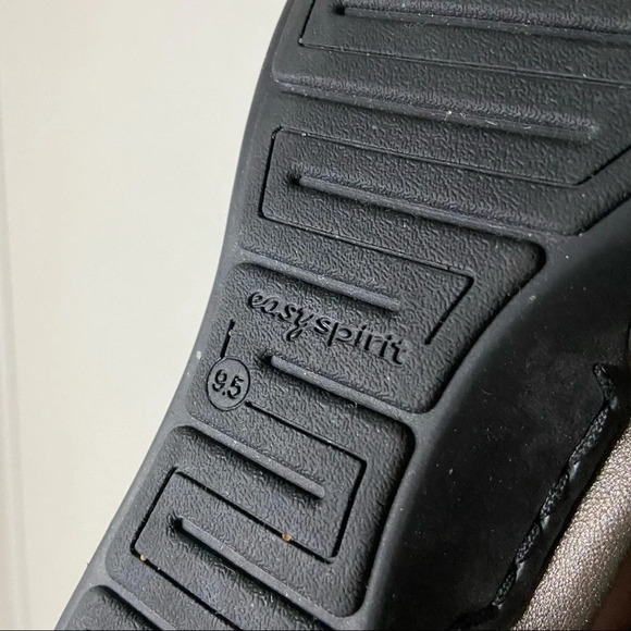 Academia Preppy Loafers Glitter Metallic Slip On 9.5 Timeless Comfortable Insole - Picture 10 of 11